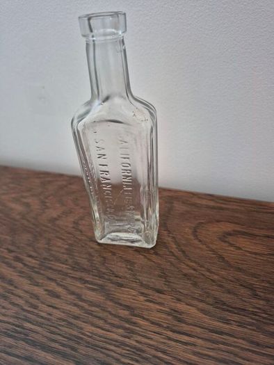 Beautiful Collection of 5 Antique & Vintage Glass Bottles c. 1890s 1930s