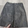 Croc Effect Faux Leather Mini Skirt  New Look  UK 12 Image 9