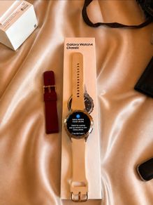 Samsung Watch4 Classic Excellent Condition  Boxed with Extra Strap, ECG, Blood Pressure, Heart