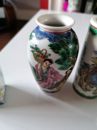 Set Of Four Antique Miniature Bottles