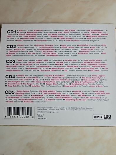 100 Hits 80s  5CD Boxset
