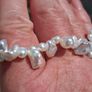 Sterling Silver Freshwater Baroque necklace Image 9