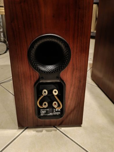 B&w Cm7 High End Stereo Speakers Pair