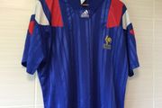 France Jersey. National Football Team. Official Adidas Mens Home Jersey Season 1992. Original From The Time. Not A Modern Remake.