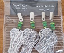 Tablecloth weights