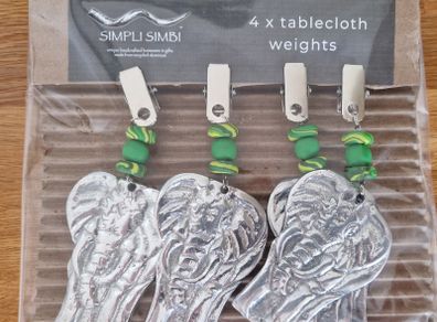 Tablecloth weights