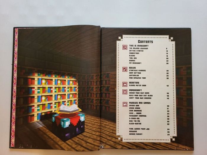 Minecraft Annual 2014.