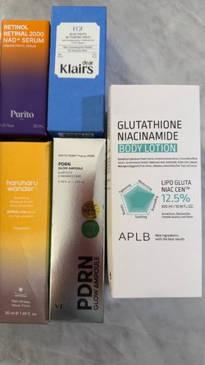 Viral Korean skincare and haircare new