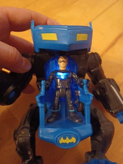 Batman and Joker bundle - Battling robots and Batcopter with Pilot - Imaginext