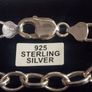 Sterling Silver Large Link Belcher Bracelet Image 3