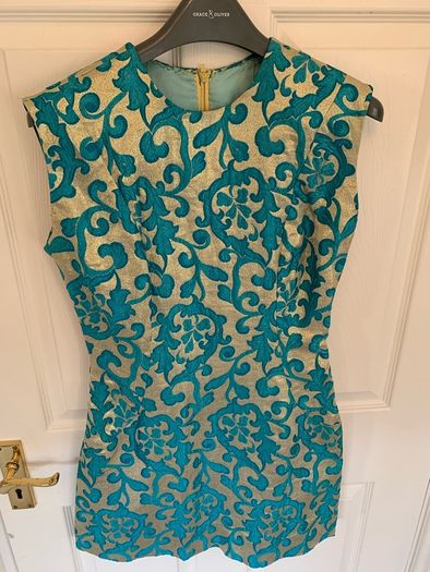 vintage brocade Dress