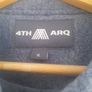 ladies 4th ARQ blue fully lined  flannel bomber jacket open to offers Image 2