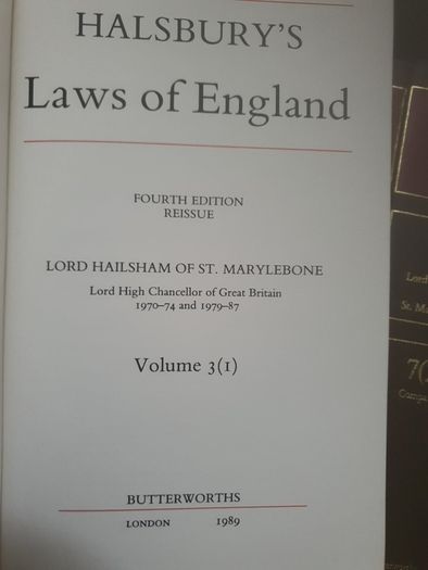 Collection of Law Books