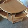 Corner Table with 2 drawers. House clearance sale unwanted stuff. Image 2