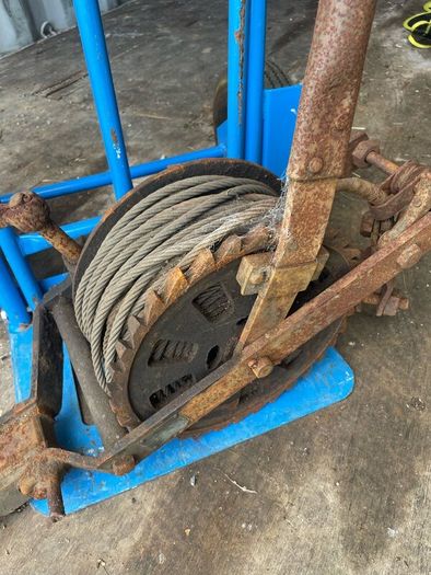 Old American vintage machinery