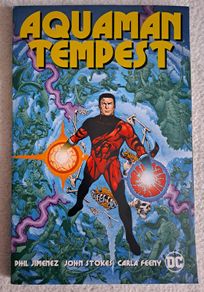 AQUAMAN TEMPEST graphic novel. By Phil Jimenez. From DC Comics