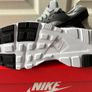 Nike Huarache Run UK5 Grey Black UK5 Image 3