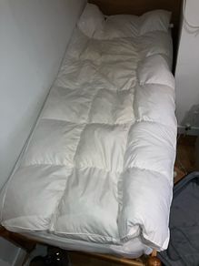 single bed mattress pad