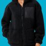 [NEW] GYM+COFFEE Industry Fleece Jacket Black Unisex XS Image 7