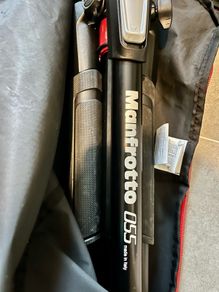 Manfrotto 055 Professional Tripod with Ball Head and Bag