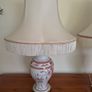 Large Pair of Vintage French Porcelaine de Limoges Drimmer Table Lamps 72cm Image 5