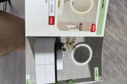 bathroom SKYE round mirror. LED 60x60cm
