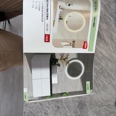 bathroom SKYE round mirror. LED 60x60cm