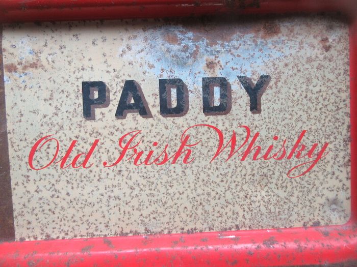 Paddy Whisky Drink tray