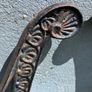 Pair of decorative cast  iron bench ends Image 6