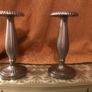 Pair Metal Candlesticks Image 4