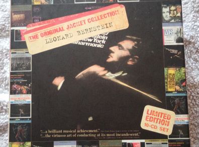 Leonard Bernstein The Original Jacket Collection Limited Edition 10 CD Boxset