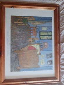 Large Framed picture La Camera Vincent Van Gogh