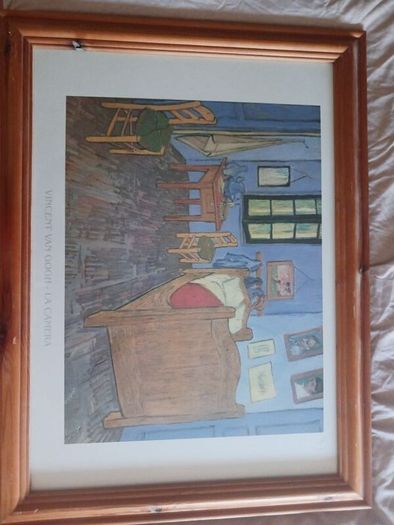 Large Framed picture La Camera Vincent Van Gogh