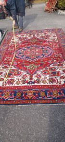 vintage wool large rug