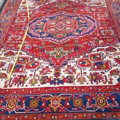 vintage wool large rug