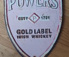 Cast Iron Sign