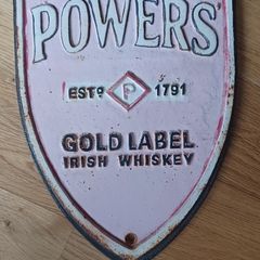Cast Iron Sign