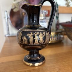 Greek Vase with 24K Gold