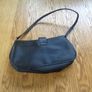 Black Satin Evening Purse for Sale Image 2