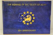 Ireland Beautiful Uncirculated Euro Coin Set 50th Anniversary of The signing of the Treaty of Rome