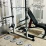 Top Olympic Weightlifting Home Gym Setup Commercial Power Rack Bench Weights Barbell Dumbbells Image 4