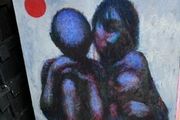 Paul Kerr, Aftermath, Acrylic on Canvas, 2000