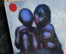Paul Kerr, Aftermath, Acrylic on Canvas, 2000