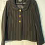 Pinstripe trouser suit Image 4