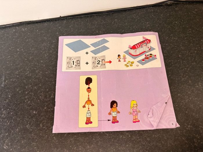Lego Friends Cafe/Shop Retired Set Bundle