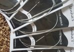 Metal Circular Knitting Needles 65cm 2mm to 10mm + Free Sewing Needle