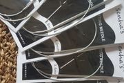 Metal Circular Knitting Needles 65cm 2mm to 10mm + Free Sewing Needle