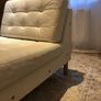 IKEA Landskrona Chaise longue, add-on unit, beige leather Image 7
