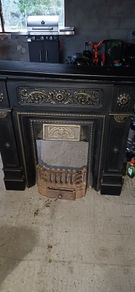 Cast Iron fireplace