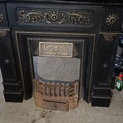Cast Iron fireplace